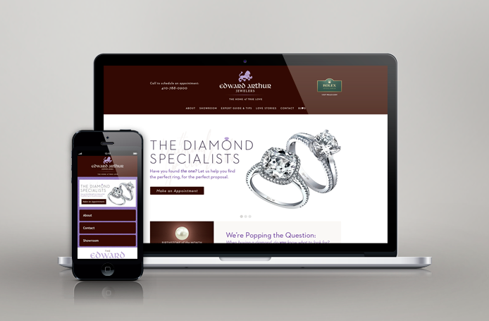 Edward Arthur Jewelers | MOS Creative project