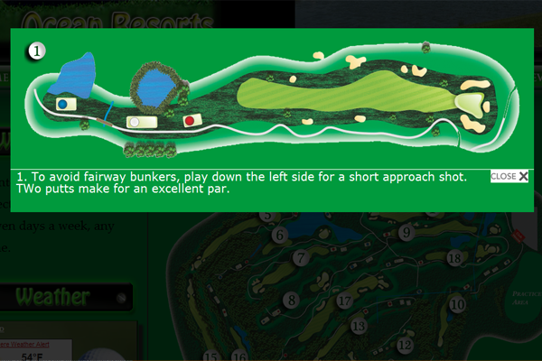 Golf Club v1 Course Layout Details